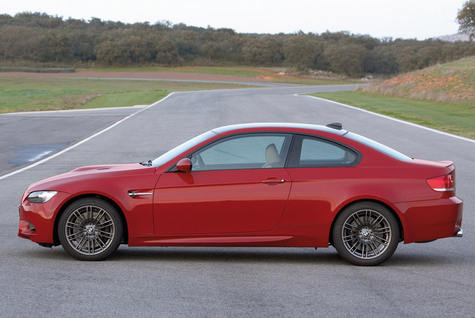 Side shot of a E90 M3